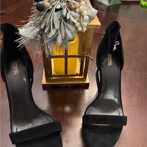 Michael Kors Elegant Black Suede Heels